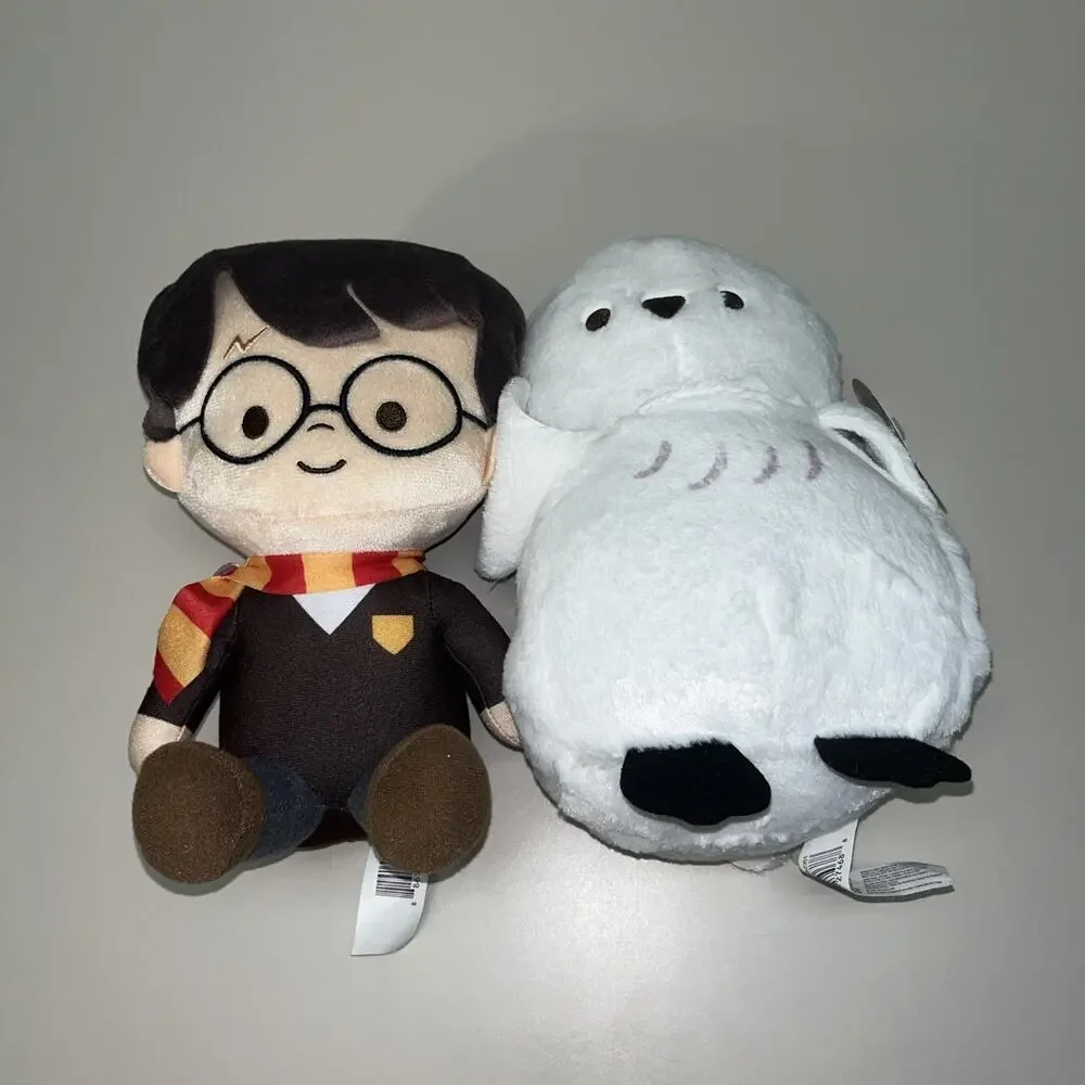 Harry Potter & Hedwig White Owl Wizarding World Collectible Plushies